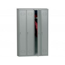 Шкаф для одежды металлический ПРАКТИК LS-41